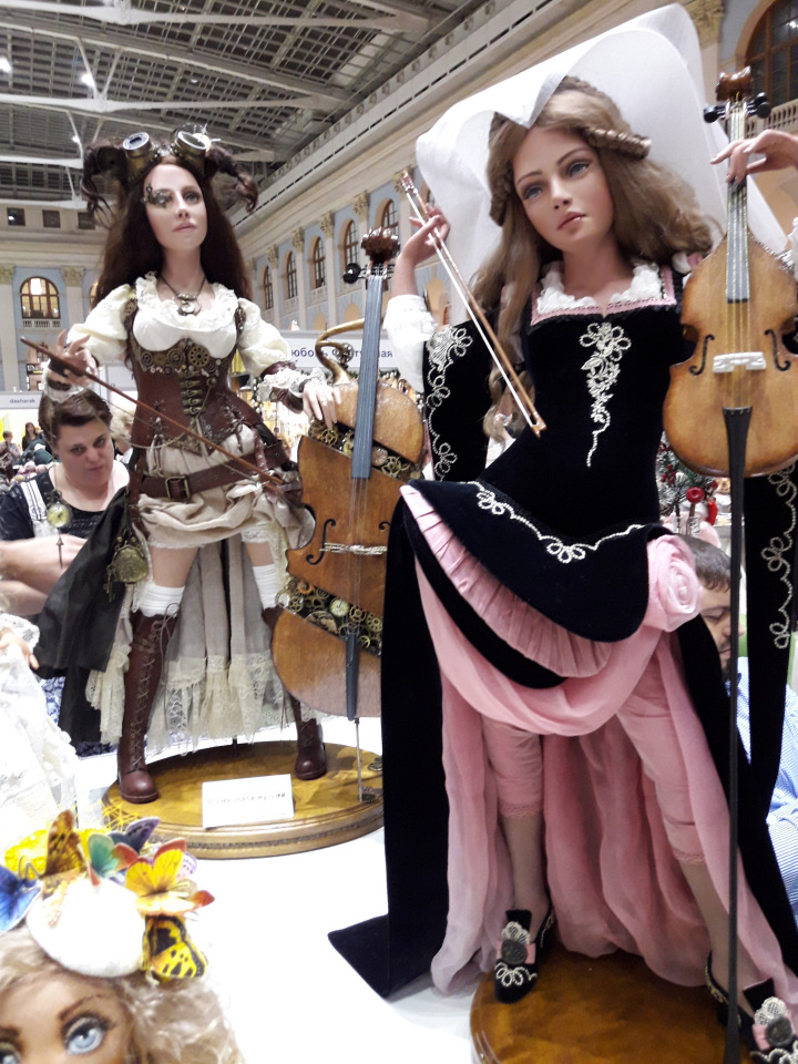 Искусство Куклы. Гостиный двор 2018. Выставку моими глазами - часть 2