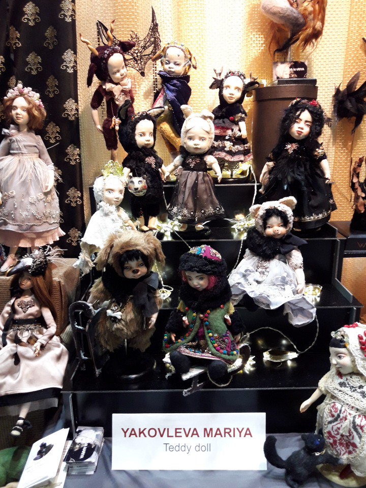 Искусство Куклы. Гостиный двор 2018. Выставку моими глазами - часть 2
