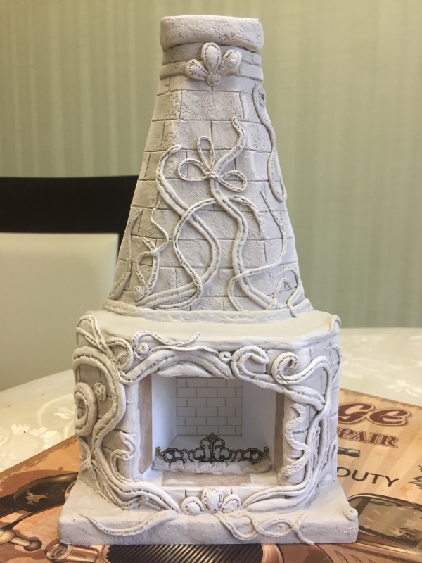 Вот такой вот был камин — Мебель для кукол и домиков: фото (фото 3)