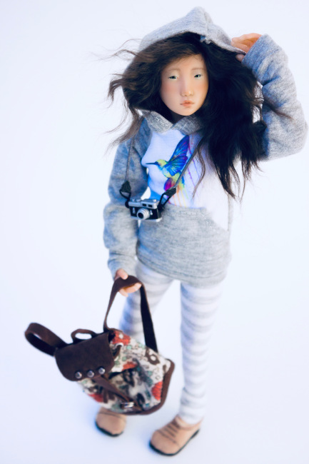 Лейсан. Авторская кукла "Наби" Юлии Решетниковой. Quiethousedoll (фото 7)