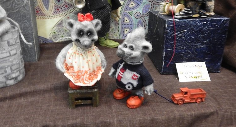 XV Международный осенний салон авторских кукол на Тишинке с 4 по 6 октября 2019 года в Москве - часть 4