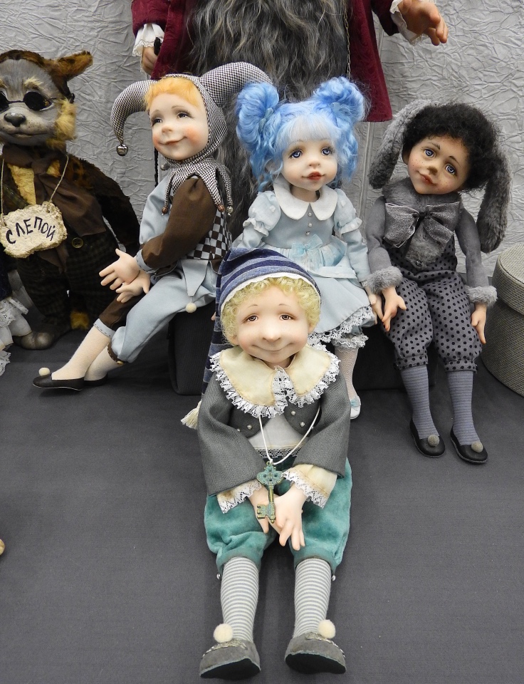 XV Международный осенний салон авторских кукол на Тишинке с 4 по 6 октября 2019 года в Москве - часть 2