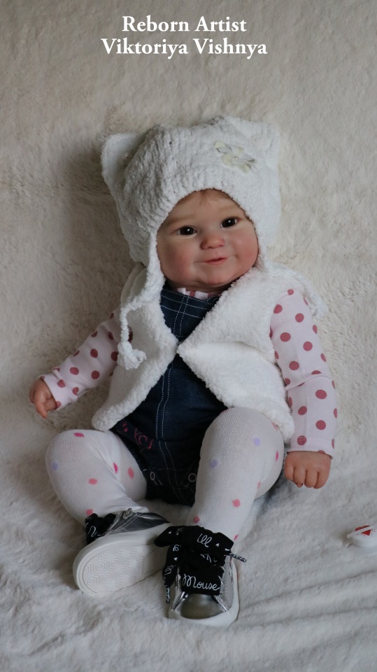 Моя Мэдди... Куколка реборн Виктории Вишни