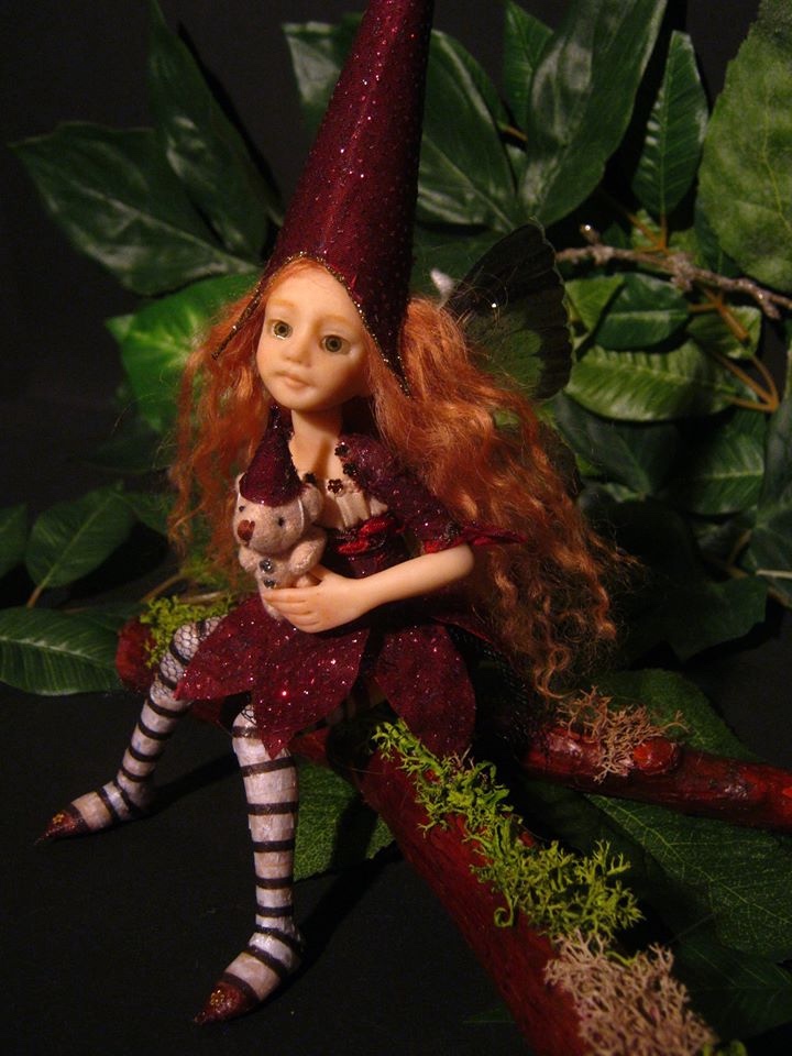 OOAK Creations Fairy - Dolls in Polymer Clay - Fimo by Paola Erriu - Авторские скульптуры из полимерной глины
