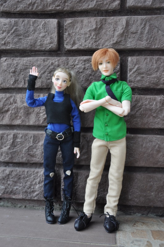 Хуманизация Джуди Хоппс и Ника Вайлда. Шарнирные куклы от SisterFox