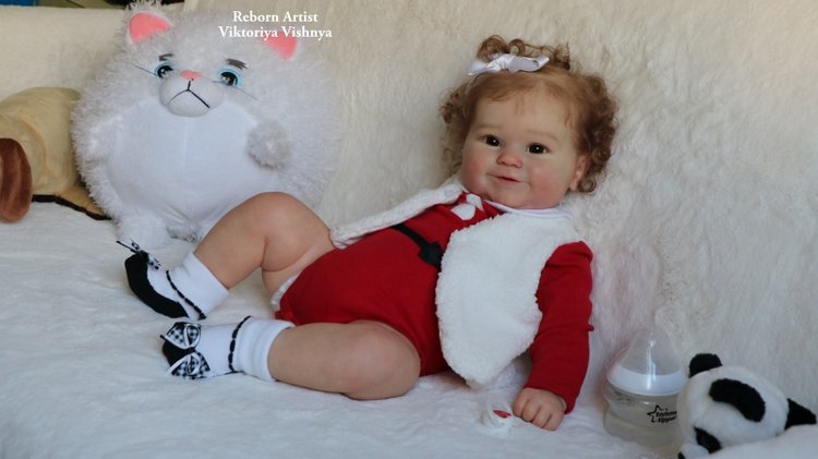 Моя Мэдди... Куколка реборн Виктории Вишни