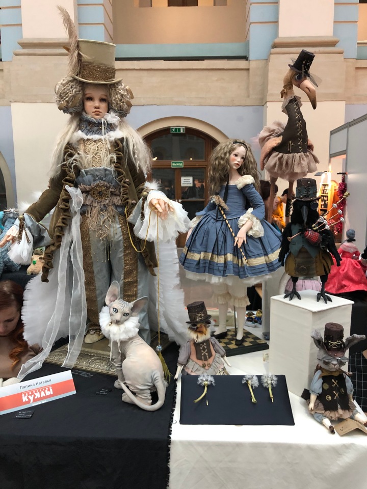 "Искусство куклы" 2019 - приглашаю прогуляться по выставке... ч.6 - завершающая (фото 10)