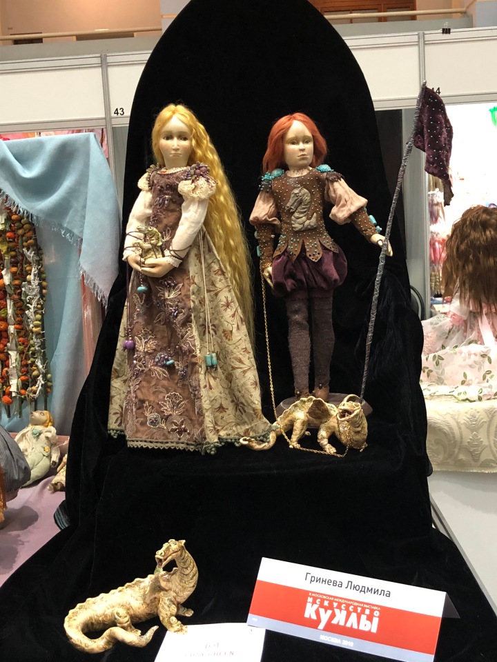 "Искусство куклы" 2019 - приглашаю прогуляться по выставке... ч.6 - завершающая