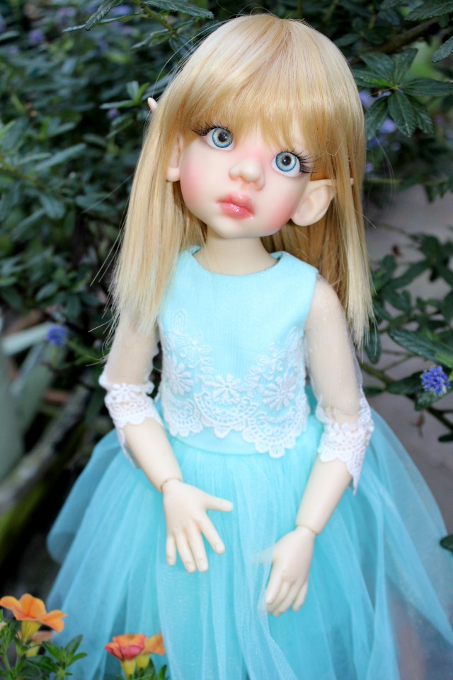 Талисса в весеннем саду — Куклы Kaye Wiggs (Кайе Виггс): авторские BJD (БЖД) (фото 9)