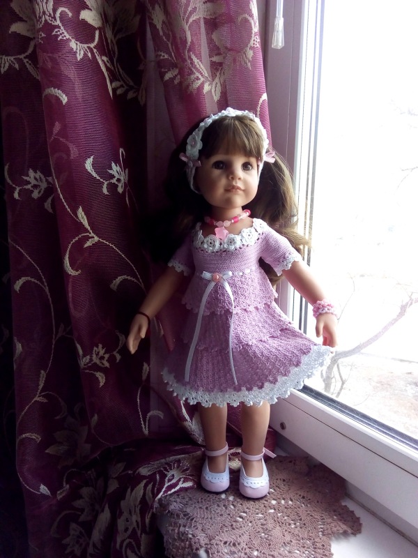 Платьице для Готц — Одежда и обувь для кукол своими руками: фото