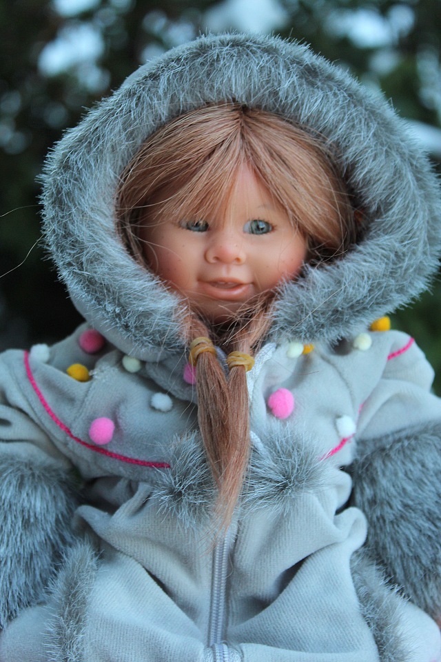 Снежные забавы Кети и Рози. Провожаем зиму (фото 3)