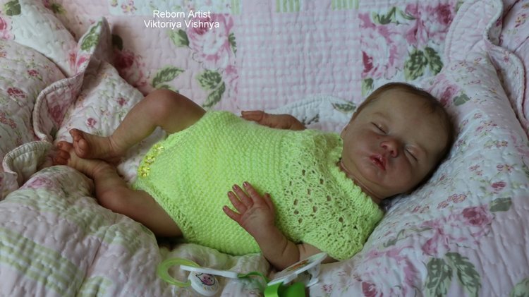 Далила... малышка реборн Виктории Вишни | Бэйбики Далила... малышка реборн Виктории Вишни