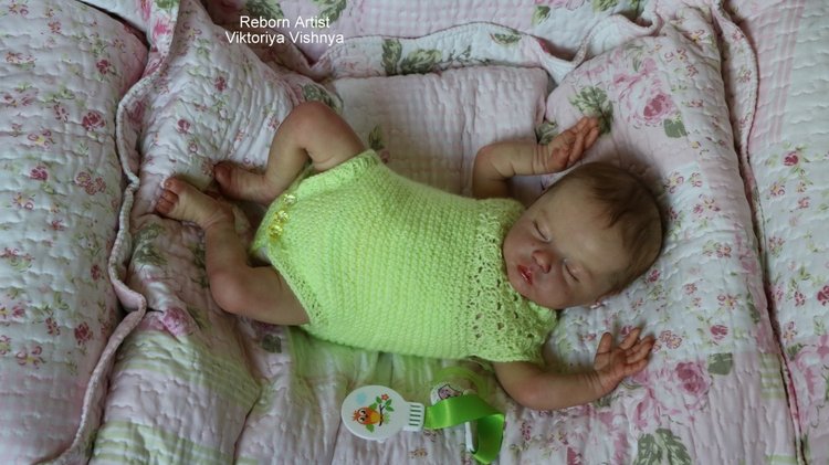 Далила... малышка реборн Виктории Вишни | Бэйбики Далила... малышка реборн Виктории Вишни