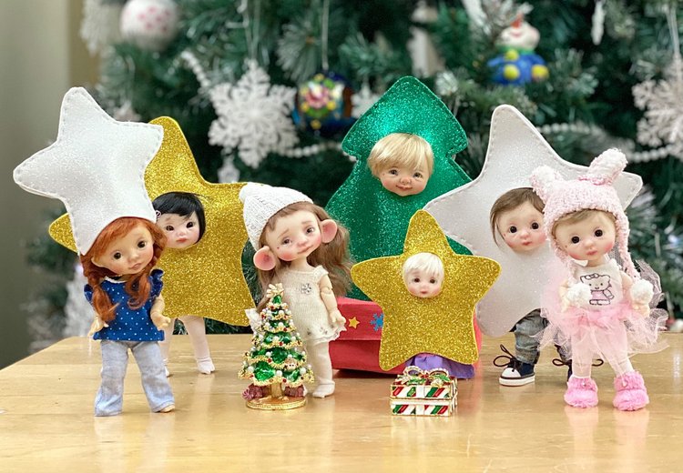 Наш новогодний утренник — Фотоистории с куклами BJD (БЖД): сериалы (фото 10)