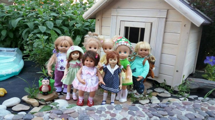 Наше лето. Коллекционная кукла Светочка Heidi Piusczok