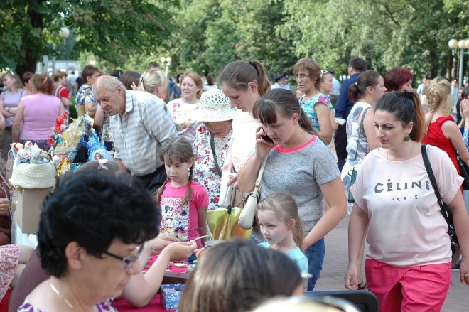 Мои куклЁшки на городском празднике "Литературное варенье" (фото 7)