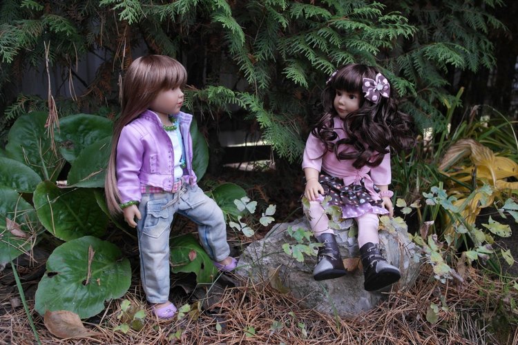 Осенний день Юляши и Бьорк