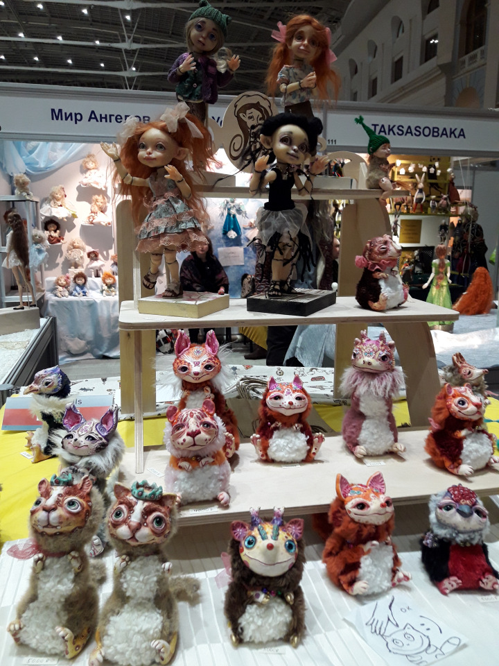 Искусство Куклы. Гостиный двор 2018. Выставку моими глазами - часть 2