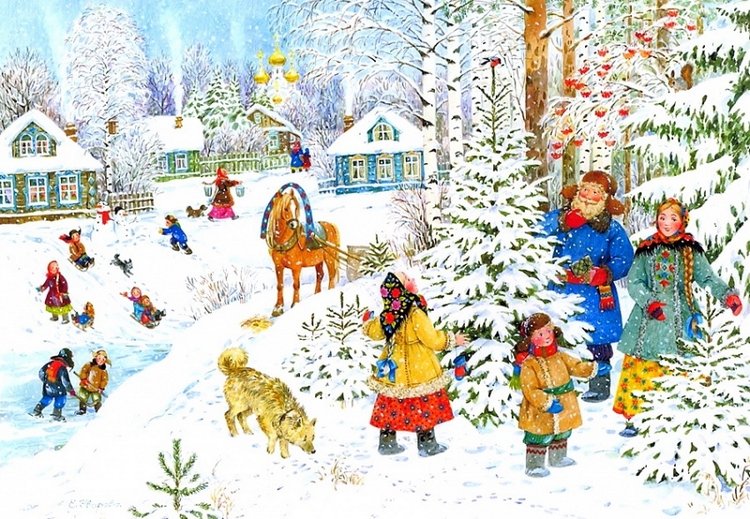 Иллюстрации Елены Уваровой