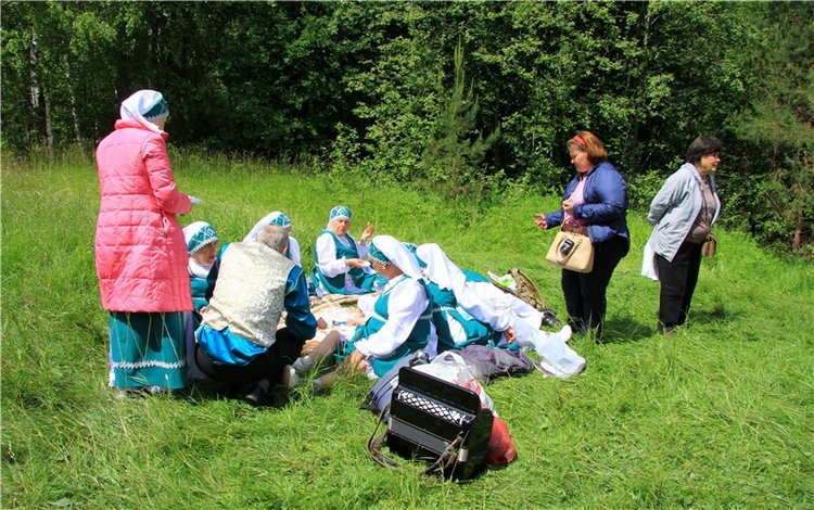 "Троицкие гуляния" в Василёво, 2018 год, продолжение. Архитектурно-этнографический музей под открытым небом. Василёво