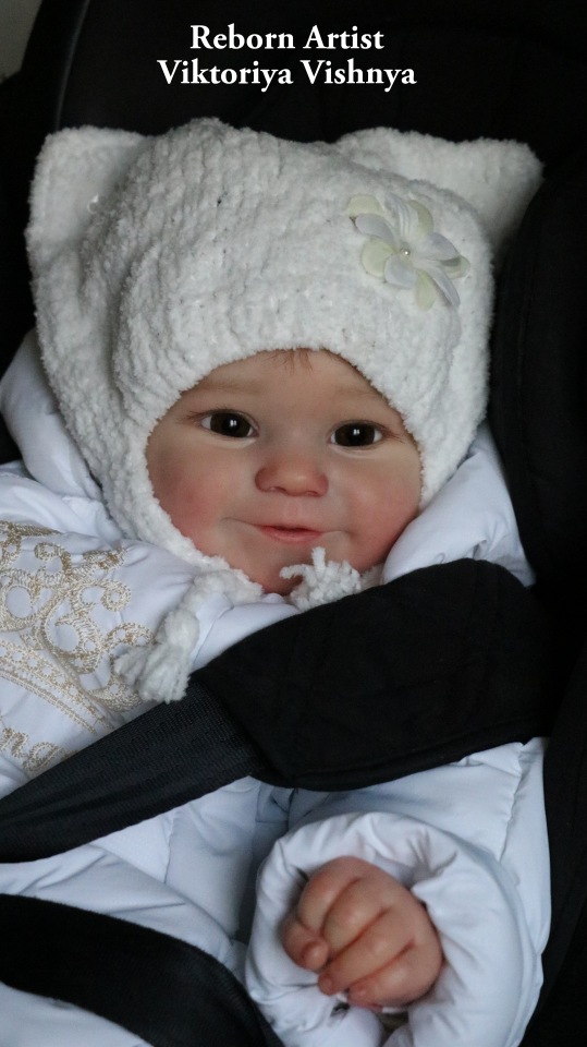 Моя Мэдди... Куколка реборн Виктории Вишни