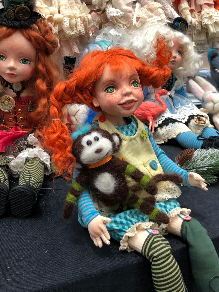 "Искусство куклы" 2019 - приглашаю прогуляться по выставке... ч.5