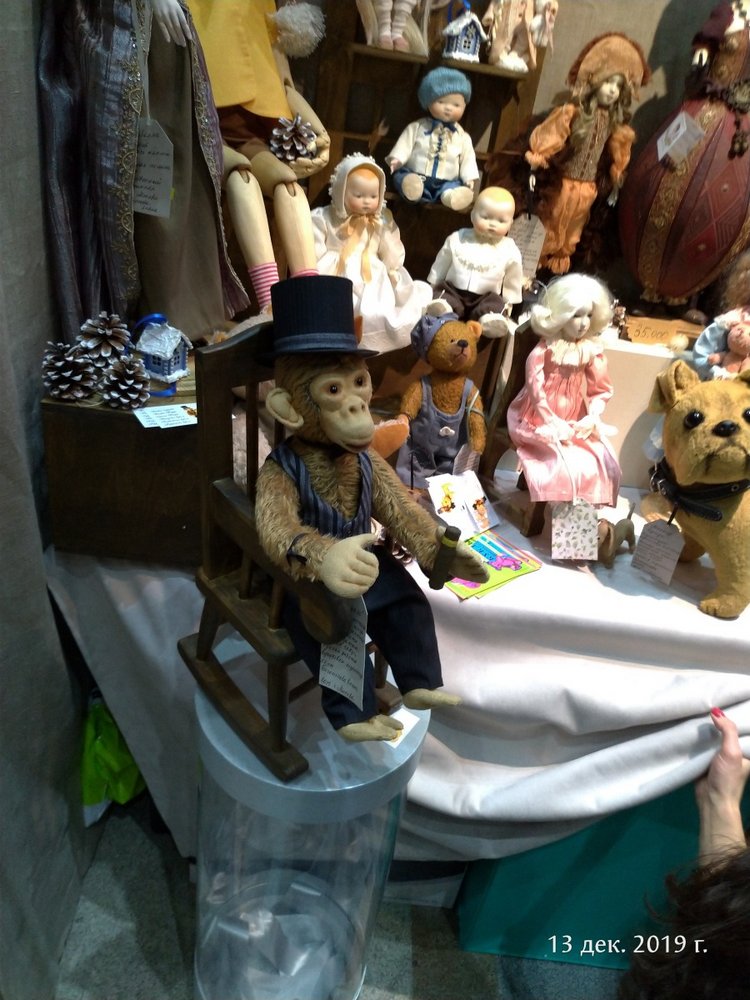 X Международная выставка "Искусство куклы" в Гостином дворе. Часть 2
