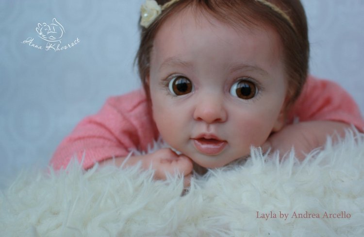 Кукла реборн из молда Layla (Лэйла)