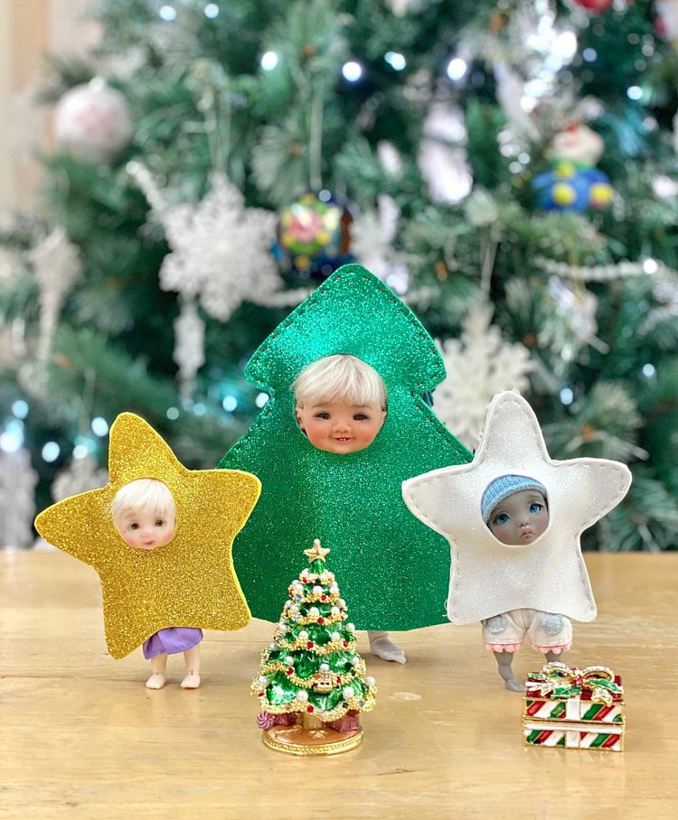 Наш новогодний утренник — Фотоистории с куклами BJD (БЖД): сериалы (фото 4)