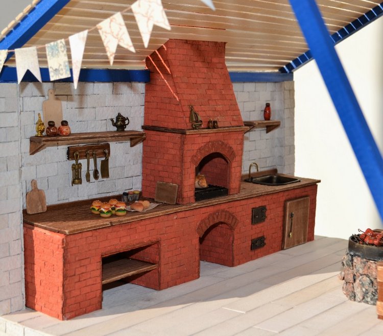 Беседка BBG (масштаб 1:12) (фото 3)