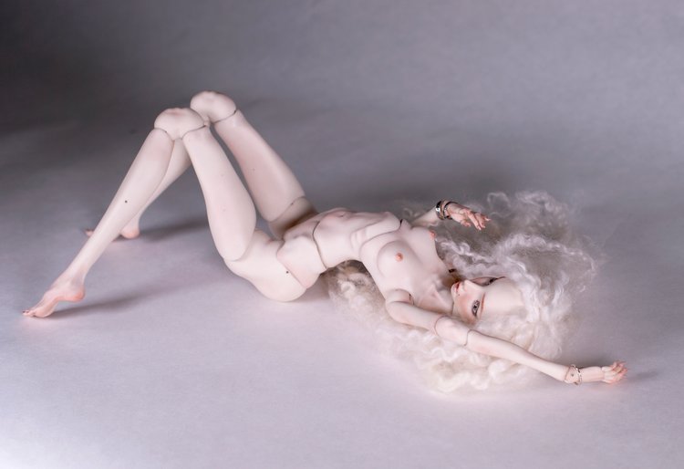 Лорелея. Фарфоровая шарнирная кукла (фото 7)