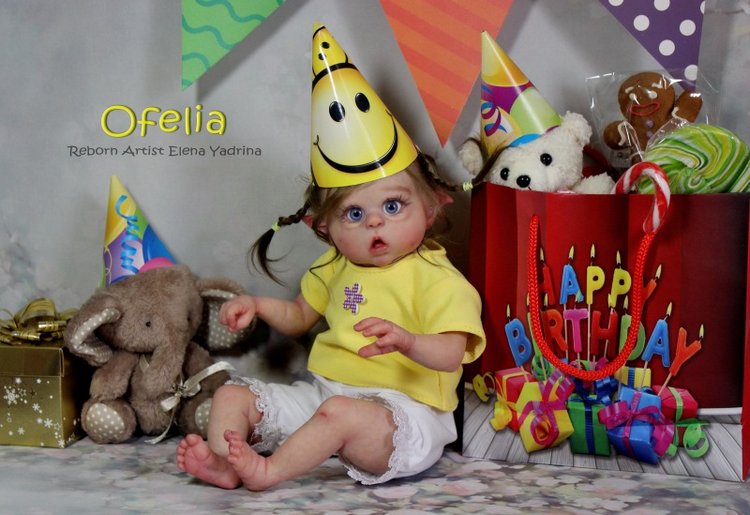 И снова Офелечка. Куклы реборн Елены Ядриной