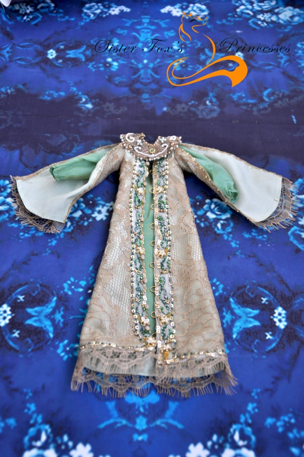 Фарфоровая шарнирная кукла Царевна-лягушка от SisterFox (фото 10)