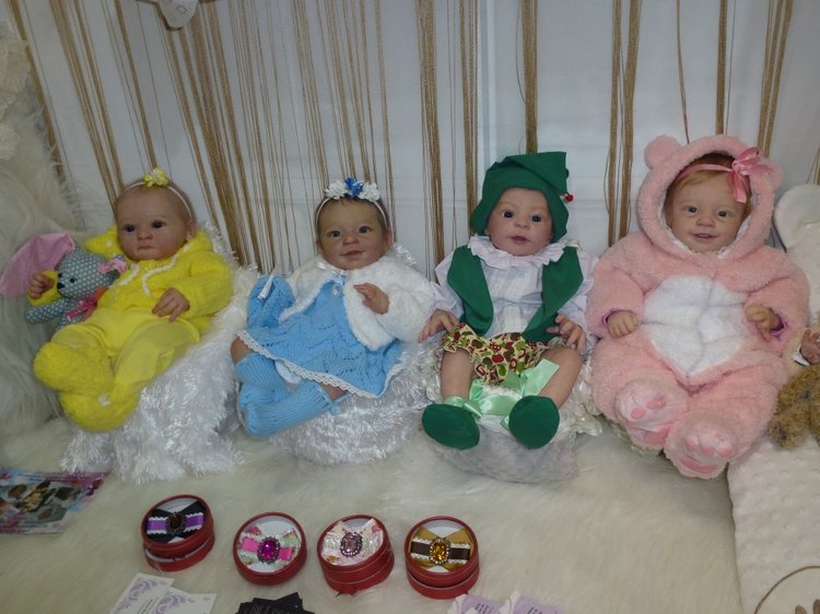 Апрель 2019 года - Moscow Fair на Тишинке - реборны