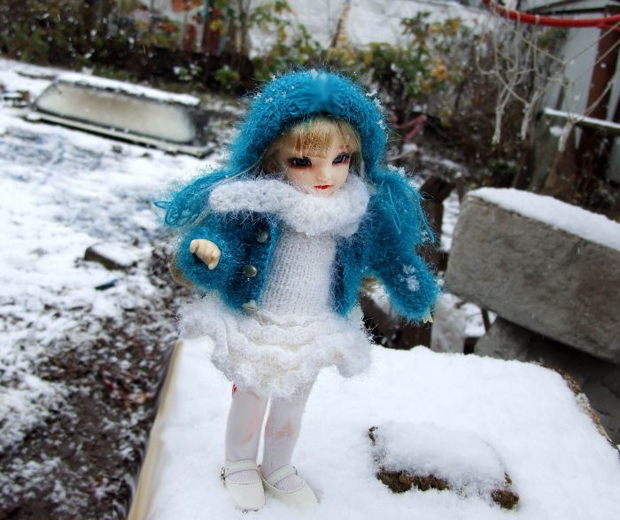 Утром кот принёс на лапах первый снег (фото 8)