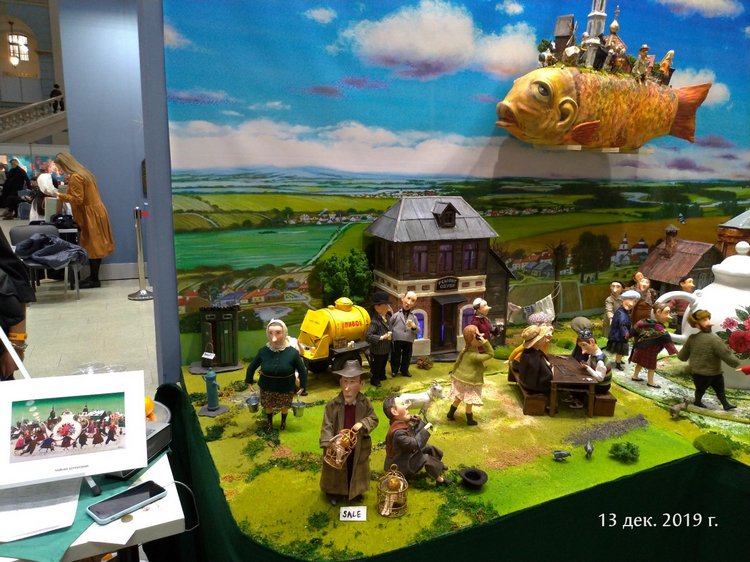 X Международная выставка "Искусство куклы" в Гостином дворе. Часть 3, заключительная