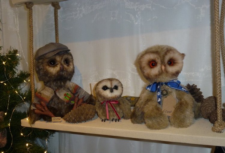 XI Московская международная выставка мишек Teddy - Филины (Совы) | Бэйбики XI Московская международная выставка мишек Teddy - Филины (Совы) (фото 3)