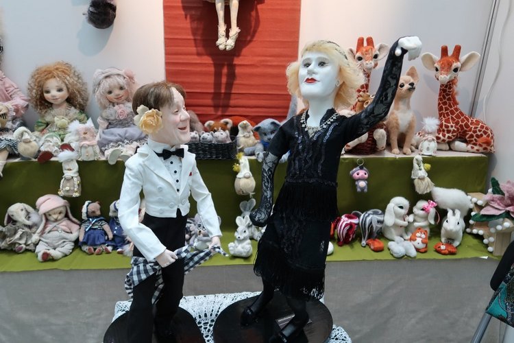 Выставка в Гостином дворе декабрь 2019. Искусство куклы X
