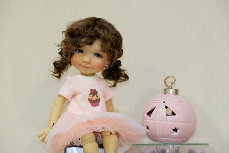 Полинка (Бейли от Meadow Dolls) поздравляет с Новым Годом