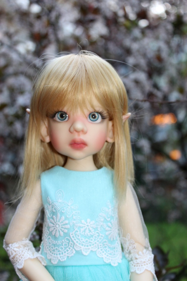 Талисса в весеннем саду — Куклы Kaye Wiggs (Кайе Виггс): авторские BJD (БЖД)