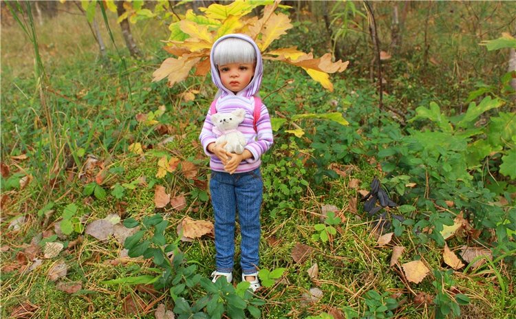 Путешествие Имани на Волгу, продолжение. Mini Imani от Kaye Wiggs