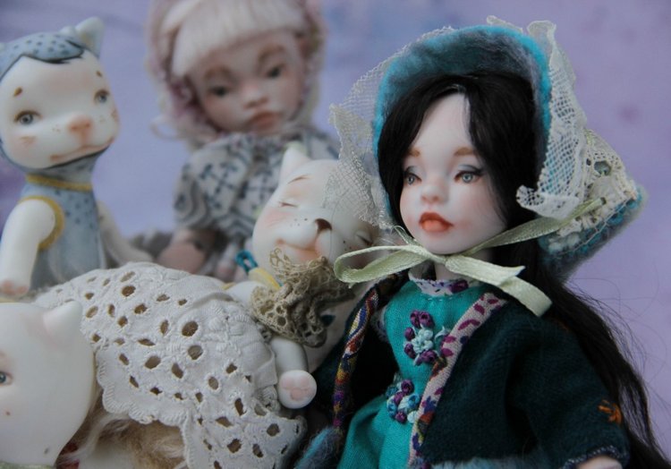 Семейный портрет — Авторские шарнирные куклы своими руками: лепка