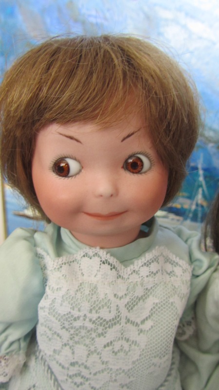 Googly doll. Гуглики настоящие антик и не совсем настоящие (фото 9)