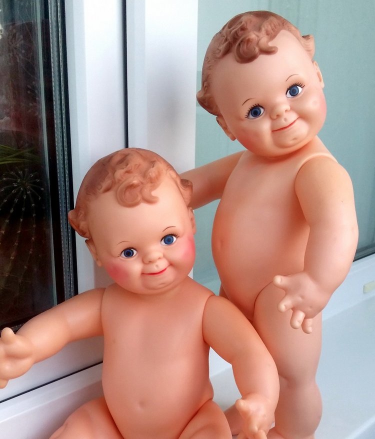 Мои новенькие милашки толстушечки VINTAGE SCOOTLES DOLL LIMITED EDITION By CAMEO DOLL