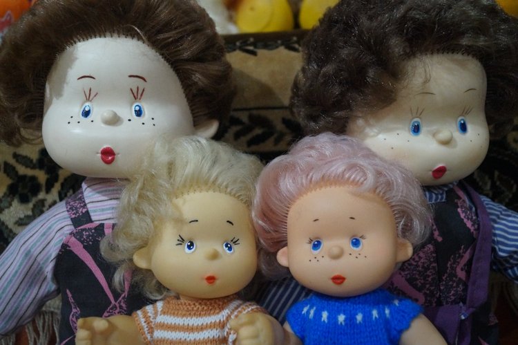 Свердловская фабрика игрушек. Все куклы и игрушки которые живут в моём музее