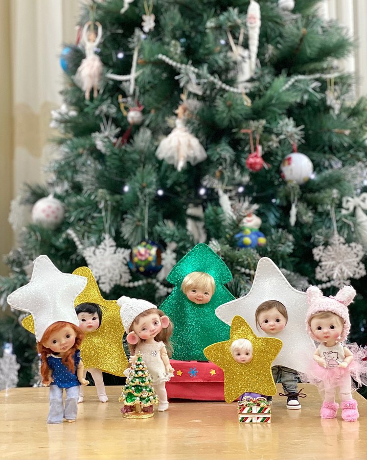 Наш новогодний утренник — Фотоистории с куклами BJD (БЖД): сериалы (фото 5)