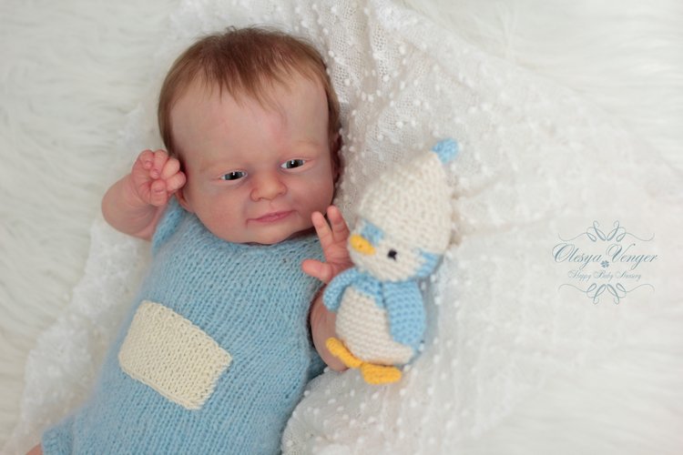 Прототип Марк от Ольги Ауэр (Marc by Olga Auer). кукла реборн Олеси Венгер