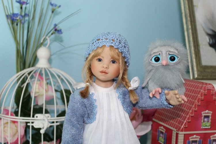 Мой нежный Подснежник - Brianna. Студийная кукла от Heidi Plusczok