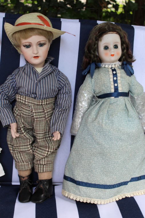 Большая коллекция Винтажных реплик с антикварных кукол