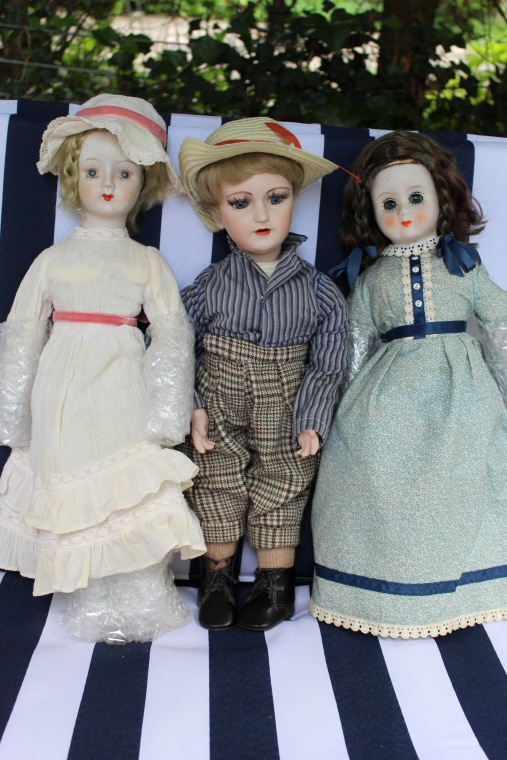 Большая коллекция Винтажных реплик с антикварных кукол